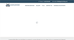 Desktop Screenshot of legendroofing.com